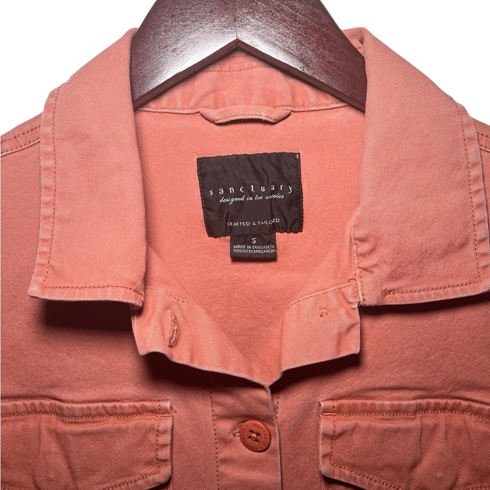 Sanctuary•2 PC Dusty Rose Utility Jacket + Dress - Picture 6 of 11